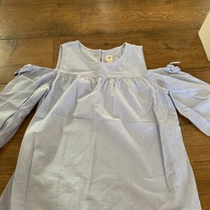 Gap kids size xxl seersucker blouse